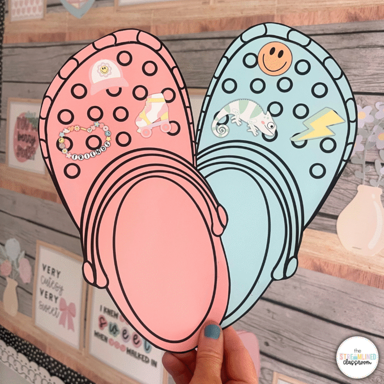 Welcome Back Bulletin Board - Crocs Theme - Image 6