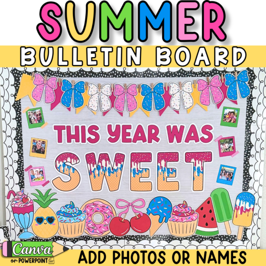 Summer Bulletin Board or Door Decoration