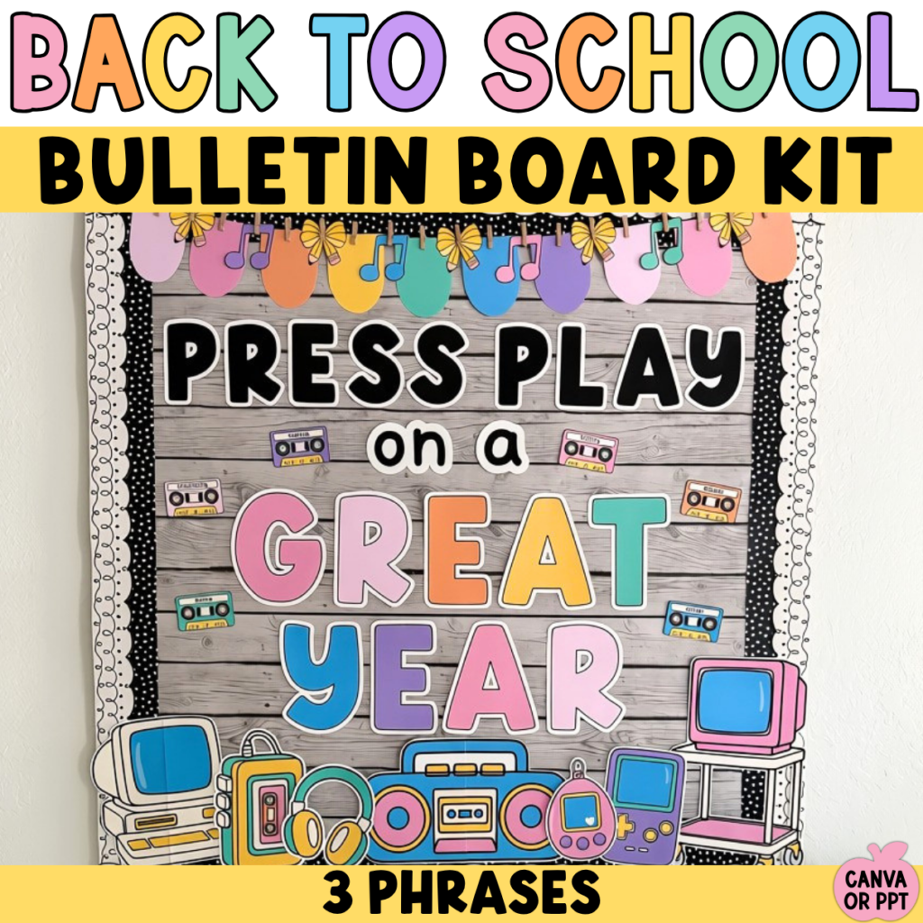 Back-to-School Bulletin Board | Welcome Back Door Decoration