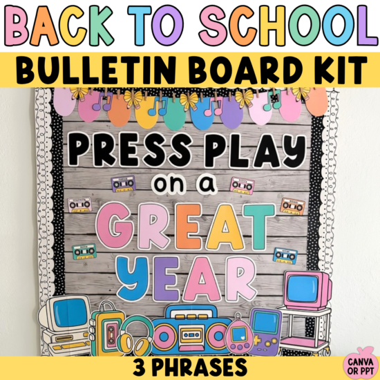Back-to-School Bulletin Board | Welcome Back Door Decoration