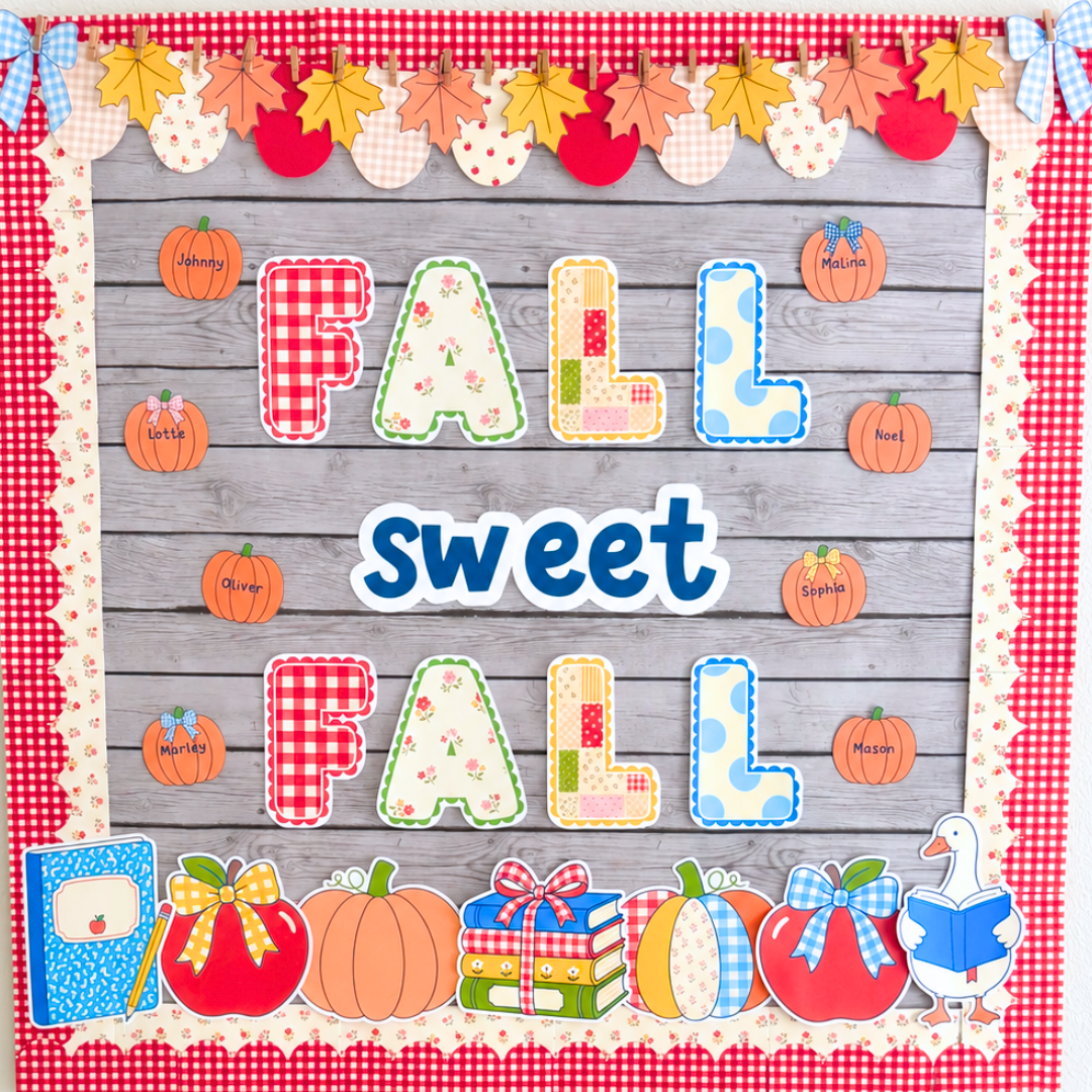 Fall Bulletin Board | Cottagecore Classroom Decor - Image 2